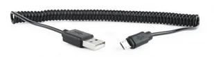Gembird Kabel USB micro USB Spirala 1.8m czarny CC-mUSB2C-AMBM-6 - Kable USB - miniaturka - grafika 2