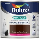 Emalie - Dulux Emalia akrylowa Rapidry brąz czekoladowy 0 4 l - miniaturka - grafika 1