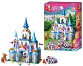 Klocki - Sluban Klocki Zamek Pałac Księżniczki 815 el. G096074 B0610 - miniaturka - grafika 1