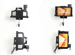 Samsung Brodit AB Uchwyt aktywny z blokadą na kluczyk do Galaxy Tab Active 2, SM-T390/SM-T395 w oryginalnym futerale 735003 - Akcesoria do tabletów i e-booków - miniaturka - grafika 5