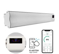 Ogrzewanie przenośne - Klarstein Klarstein Cosmic Beam Smart 24, promiennik podczerwieni, 2400 W, sterowanie przy użyciu aplikacji, biały ACO7-CosmicBeSm24-WH - miniaturka - grafika 1
