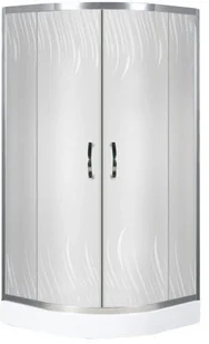 Novoterm Kabina CLAUDIA -szuwary z brodzikiem 90cm CLAUDIA 90 - Kabiny prysznicowe Novoterm Kabina CLAUDIA -szuwary z brodzikiem 90cm CLAUDIA 90 - Kabiny prysznicowe - miniaturka - grafika 1