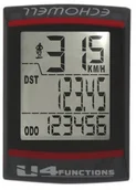 Liczniki rowerowe - Echo Well komputer rowerowy u4 W, Black 244620 - miniaturka - grafika 1
