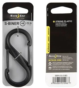 Nite Ize Karabińczyk S-Biner 4 Plastic Black Gate (7039) SP - Sprzęt wspinaczkowy - miniaturka - grafika 2