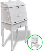 Konsole i sekretarzyki - Drewniany sekretarzyk w stylu francuskim - miniaturka - grafika 1