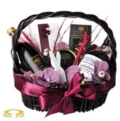 Wielkanoc - Smacza Jama Kosz Delikatesowy Wiśniowy Wysłannik 7711-2204B - miniaturka - grafika 1