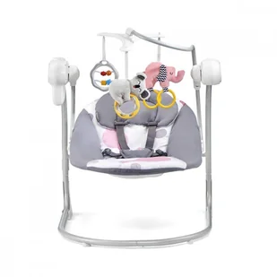 KinderKraft Minky Różowy - Leżaczki i huśtawki - miniaturka - grafika 6