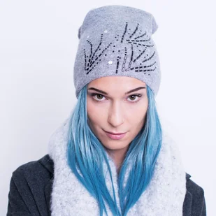 Art of Polo Czapka Kaszmirowa trawa - Czapki damskie - miniaturka - grafika 5