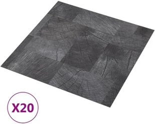 VidaXL Lumarko Samoprzylepne panele podłogowe, 20 szt., PVC, 1,86 m, drewno! 330171 VidaXL - Panele podłogowe - miniaturka - grafika 2
