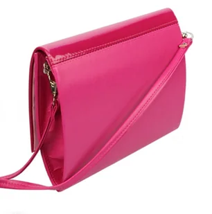 PolskaGalanteria.pl Elegancka Torebka/Kopertówka Torebka Wizytowa PolskaGalanteria WZÓR 1 BL RÓŻOWY KRÓTKA - Torebki damskie - miniaturka - grafika 8