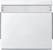 Wyłączniki światła i elektryczne - Merten 343919 przełącznik kołyskowy z napisem kuchenna, biel polarna, Aqua designerska - miniaturka - grafika 1