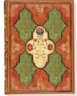 Notesy i bloczki - PETER PAUPER PRESS Notatnik szyty, Kwiecisty Pergamin - miniaturka - grafika 1