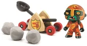 Figurki dla dzieci - Djeco Arty Toys, figurka Wojownik z katapultą Blady - miniaturka - grafika 1