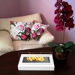 Ecofire Biokominek Home biały - Biokominki - miniaturka - grafika 2