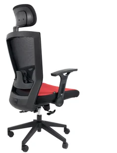 Fotel biurowy, krzesło biurowe ARTNICO Fotel biurowy ergonomiczny Artnico Klus czerwony 130558 - Fotele i krzesła biurowe - miniaturka - grafika 5
