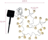 Lampy ogrodowe - PAULEEN Pauleen Sunshine Glamour solarny łańcuch świetlny - miniaturka - grafika 1