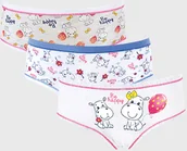 Majtki dla dzieci - Jadea 3 PACK dziewczęcych fig Be Happy - miniaturka - grafika 1