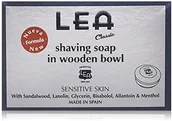 Kosmetyki do golenia - Lea Classic Shaving Soap w wooden Bowl 100 ML 03403 - miniaturka - grafika 1