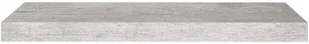 VidaXL Lumarko Półka ścienna, szarość betonu, 60x23,5x3,8 cm, MDF 326597 VidaXL - Półki do salonu - miniaturka - grafika 4