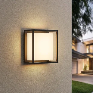 LUCANDE Lucande Kuga kinkiet zewnętrzny LED - Lampy ogrodowe - miniaturka - grafika 2