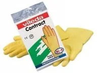 Inne artykuły do sprzątania - Vileda 101018/100540 rękawice Contact Żółty 101018 / 100540 - miniaturka - grafika 1