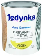 Farby zewnętrzne - Jedynka D&p- farba, satynowa, żółta, 0.7l - miniaturka - grafika 1