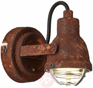 Brilliant Oświetlenie Bente Spot ścienny Czarny, Rudy, 1-punktowy 26310/60 - Lampy ścienne - miniaturka - grafika 3