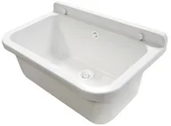 CM Hydroland Zlew gospodarczy z syfonem 55 x 34 x 21 biały