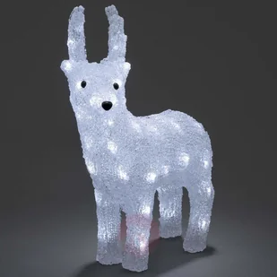 KonstSmide Mały renifer z oświetleniem LED - Oświetlenie świąteczne - miniaturka - grafika 2