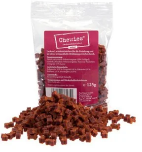 Chewies Kosteczki Mini, Półwilgotne, Łosoś - 125 G - Przysmaki dla psów - miniaturka - grafika 2