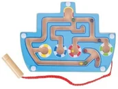 Gry planszowe - Bigjigs Toys Statek labirynt - miniaturka - grafika 1