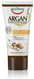 EQUILIBRA Arganowy krem nawilżający do twarzy - Argan Line Moisturizing Face Cream Arganowy krem nawilżający do twarzy - Argan Line Moisturizing Face Cream - Kremy do twarzy - miniaturka - grafika 4