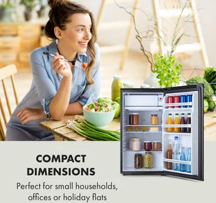 Lodówka Klarstein HEA19-Yummy-90Lblk - Lodówki - miniaturka - grafika 7