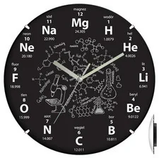 Atrix Zegar ścienny convex czas na chemię #2 ATE2030_CH2 - Zegary - miniaturka - grafika 2