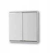 Szafki łazienkowe - Szafka łazienkowa wisząca z lustr. Riko 50 Biała - miniaturka - grafika 1