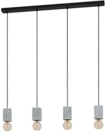 Lampy sufitowe - Eglo 43598 - Żyrandol na lince PRESTWICK 4xE27/40W/230V - miniaturka - grafika 1