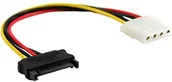Adaptery i przejściówki - InLine SATA Power Adapter Cable pinów gniazda SATA do-bieg. wtyk 0,3 m, 29669 A 29669A - miniaturka - grafika 1