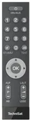 Inne akcesoria audio-wideo - TechniSat 0000/3771 uniwersalny wystarczy po prostu-pilot zdalnego sterowania Czarny 0000/3771 - miniaturka - grafika 1