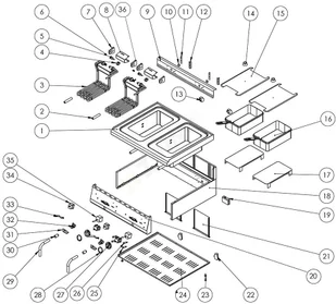 Stalgast frytownica elektryczna 400 nastawna 10 l 9725000 - Frytownice gastronomiczne Stalgast frytownica elektryczna 400 nastawna 10 l 9725000 - Frytownice gastronomiczne - miniaturka - grafika 3