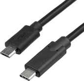 Kable komputerowe i do monitorów - Akyga Kabel USB B-C 2.0 1M AK-USB-16 AK-USB-16 - miniaturka - grafika 1