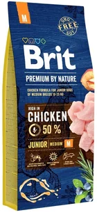 Brit Premium By Nature Junior 15 kg - Sucha karma dla psów - miniaturka - grafika 2