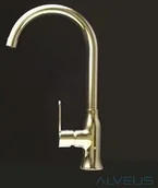 Baterie kuchenne - Alveus Slim-PVD satyna złoto 1095004 - miniaturka - grafika 1