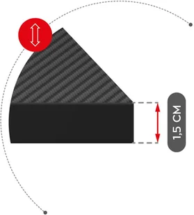 Huzaro Biurko gamingowe Huzaro Hero 6.3 Black HZ-Hero 6.3 Black - Biurka gamingowe - miniaturka - grafika 8