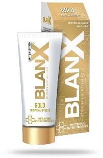 Blanx PRO GOLD Tropical Breeze 75ml - pasta wybielająca do zębów - NOWOŚĆ - EDYCJA LIMITOWANA - Pasty do zębów - miniaturka - grafika 2