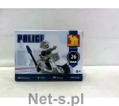 Klocki - Dromader Klocki Policja Motocykl 26el 23103 - miniaturka - grafika 1