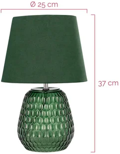 PAULEEN Pauleen Crystal Velours lampa stołowa szklana - Lampy stojące - miniaturka - grafika 3