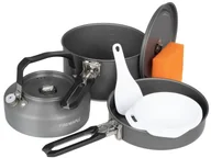 Kuchnia turystyczne i akcesoria - FIRE-MAPLE ZESTAW NACZYŃ FEAST 4-BLACK - miniaturka - grafika 1