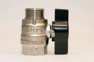 Zawory i kraniki - Effebi EFFEBI ORION Zawór kulowy WZ 1/2" MOTYL 1322N404 - miniaturka - grafika 1