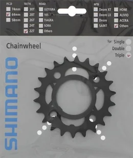 Shimano Łańcuchy arkuszy 22 z m. łańcuszki na czarnym FC-M391 Y1ME98020 - Łańcuchy rowerowe Shimano Łańcuchy arkuszy 22 z m. łańcuszki na czarnym FC-M391 Y1ME98020 - Łańcuchy rowerowe - miniaturka - grafika 1