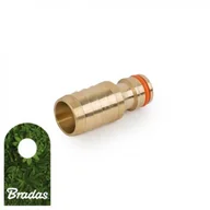 Inne akcesoria do nawadniania - BRADAS Nypel do szybkozłącza Łącznik z wtykiem na wąż 5/8" MOSIĄDZ 5648 BR-2058 - miniaturka - grafika 1